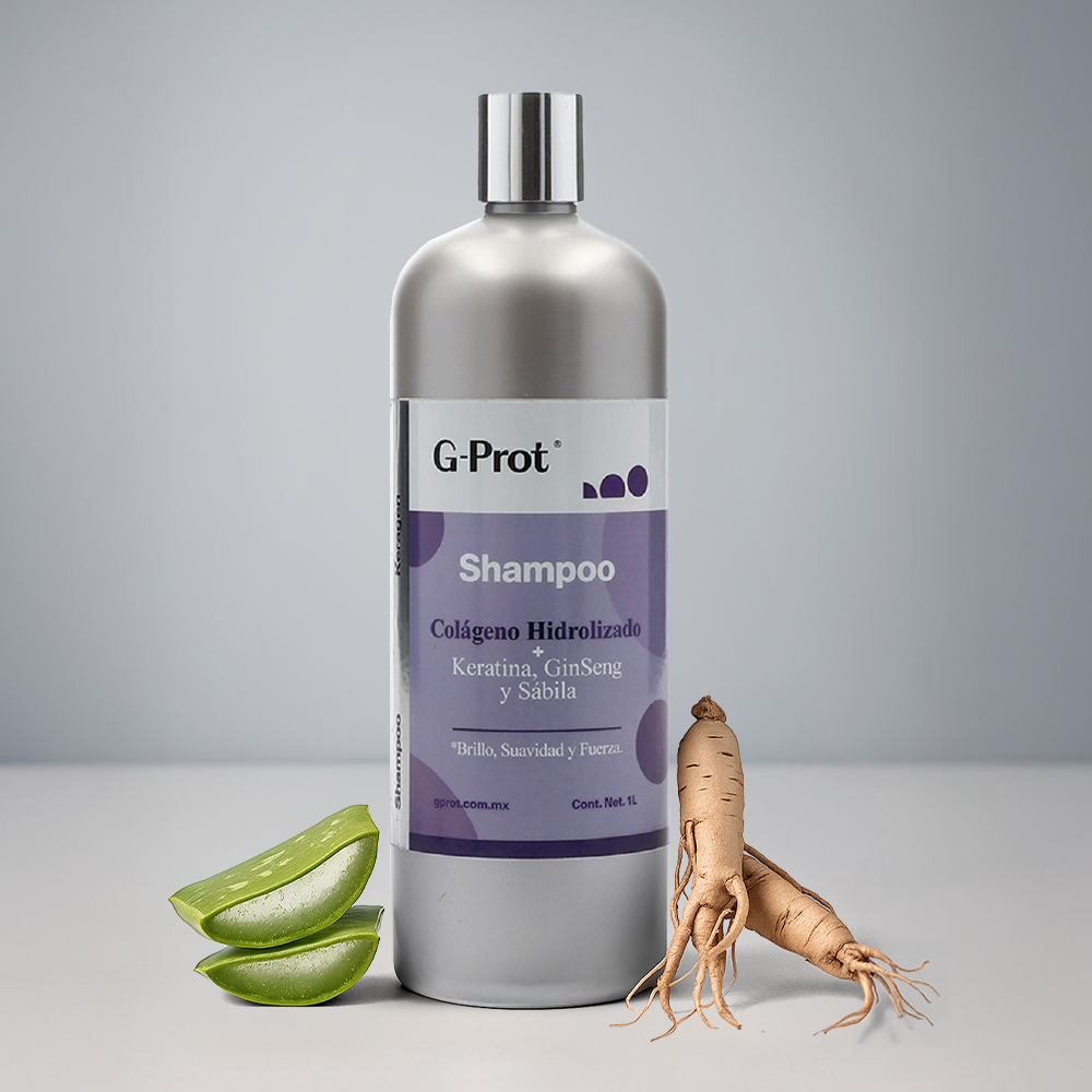 Shampoo Alaciado Con Colageno Y Keratina Shampoo Cabello Liso